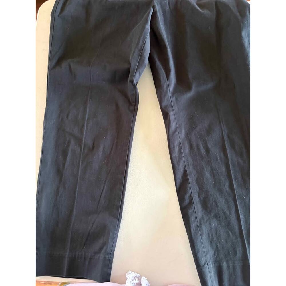 Banana Republic Hampton Pant 12 Petite Black Slim Work Pants - Picture 4 of 4